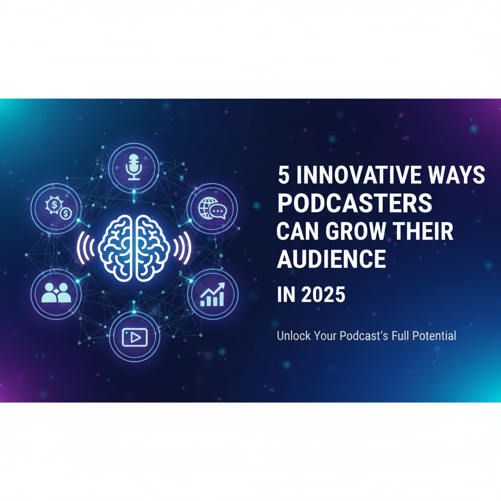 Featured image for article: 5 Innovative Ways Podcasters can Grow Their Audience in 2025